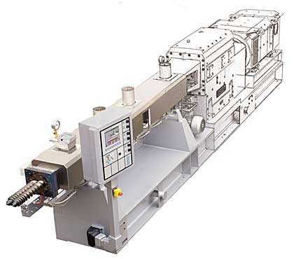 twin screw extruder ZSE 87 HP