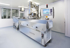 pharma extruder in a clean room setting