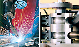 welding robot and multilevel CNC-bending center