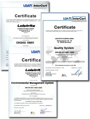 Certificate DIN EN ISO 9001-2000
